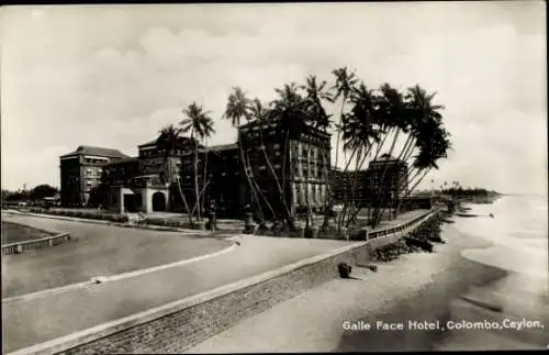 Ak Colombo Ceylon Sri Lanka, Galle Face Hotel