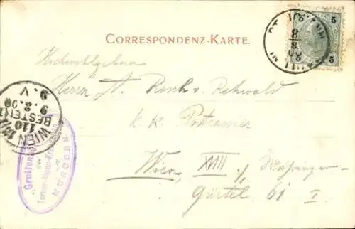 Ak Wilder Kaiser in Tirol, Panorama