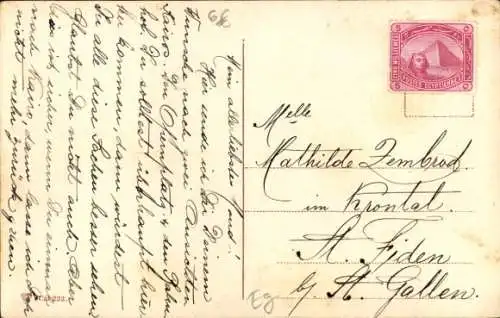 Ak Kairo Kairo Ägypten, General Opera Square