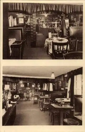 Ak Hamburg Mitte Altstadt, Meissners Keller, Innenansichten, Hermannstraße