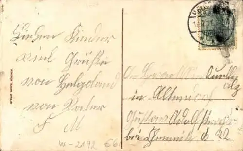 Ak Nordseeinsel Helgoland, Insel aus der Vogelschau