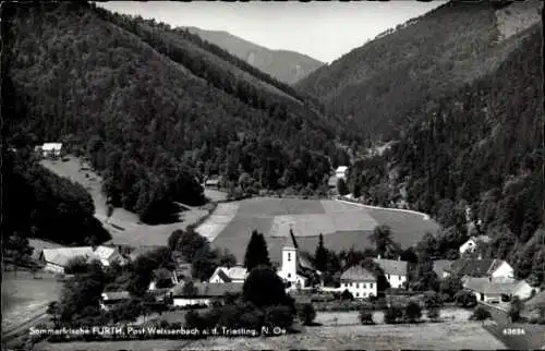 Ak Furth Weissenbach an der Triesting Niederösterreich, Ort mit Umgebung