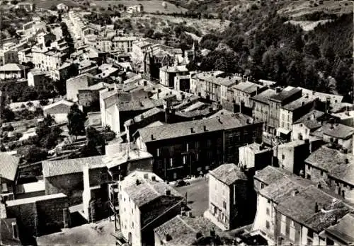 Ak Ardes sur Couze Puy de Dôme, Panorama, Hotel de la Poste