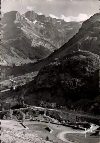 Ak Gavarnie Hautes Pyrénées, Notre-Dame des Neiges, Cirque