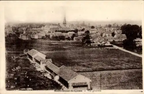 Ak Notre Dame de Liesse Aisne, Gesamtansicht
