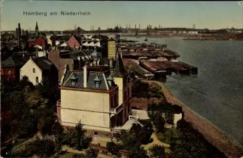 Ak Homberg Duisburg im Ruhrgebiet, Stadtansicht