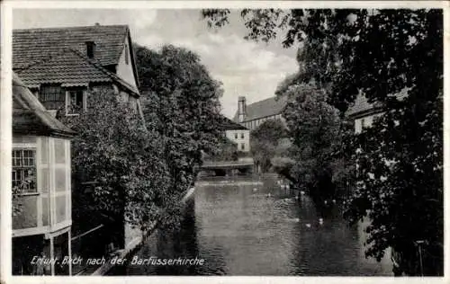 Ak Erfurt in Thüringen, Barfüsserkirche