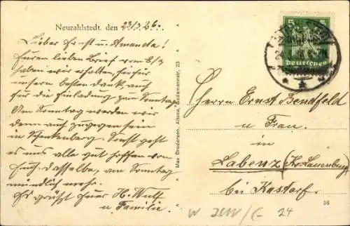 Ak Hamburg Wandsbek Rahlstedt Neurahlstedt, alte Dorfschmiede