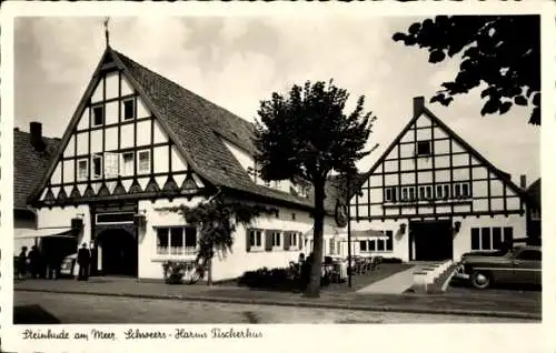 Ak Steinhude Wunstorf in Niedersachsen, Schweers-Harms-Fischerhaus