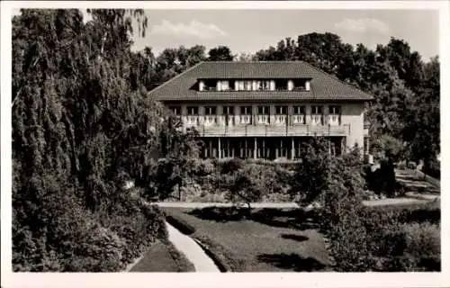 Ak Darmstadt in Hessen, Elisabethenstift, Gartenhaus