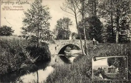 Ak Bad König im Odenwald Hessen, Mümlingbrücke