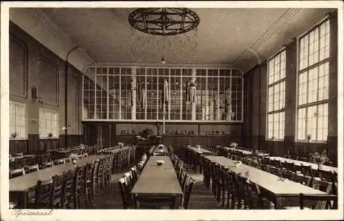 Ak Nordholz Wurster Nordseeküste, Kinder-Erholungsheim vom DRK, Speisesaal