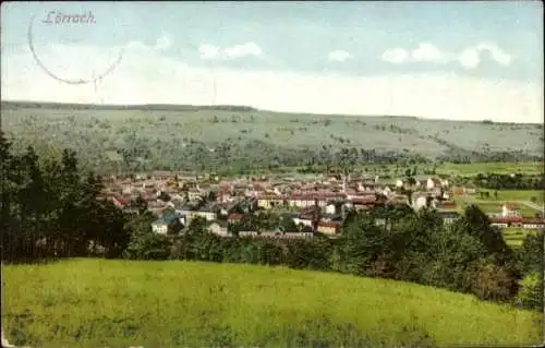 Ak Lörrach in Baden, Panorama