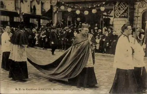 Ak Kardinal Amette, Erzbischof von Paris