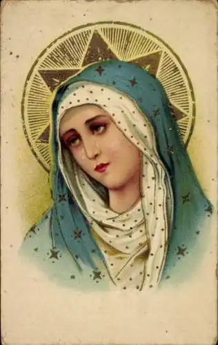 Ak Heilige Maria, Maria von Nazaret, Portrait