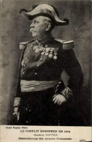 Ak General Joffre, Generalissimus der französischen Armeen