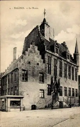 Ak Mechelen Mecheln Malines Flandern Antwerpen, das Museeum