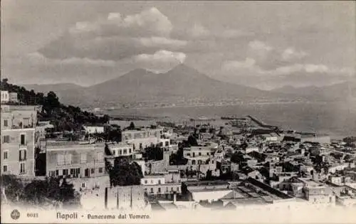 Ak Napoli Neapel Campania, Panorama dal Vomero