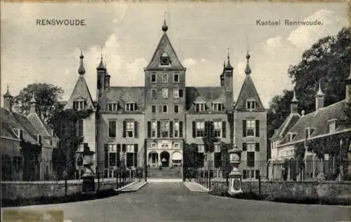 Ak Renswoude Utrecht Niederlande, Schloss Renswoude