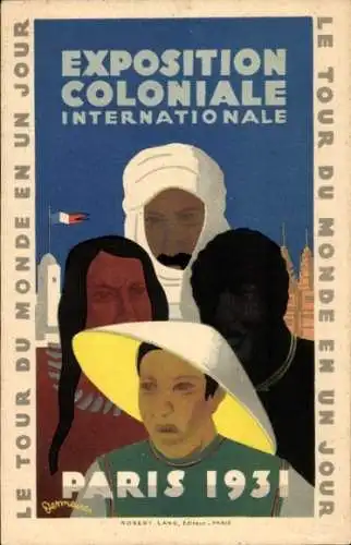 Künstler Ak Weltausstellung 1931 Paris, Exposition Coloniale Internationale