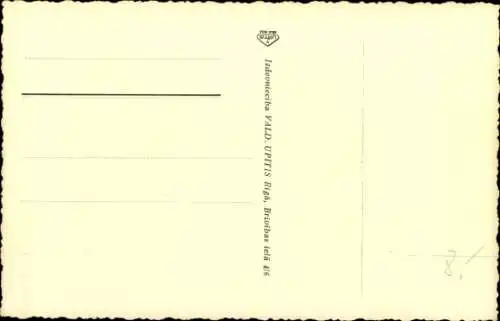 Ak Riga Lettland, Mats des Radiosenders