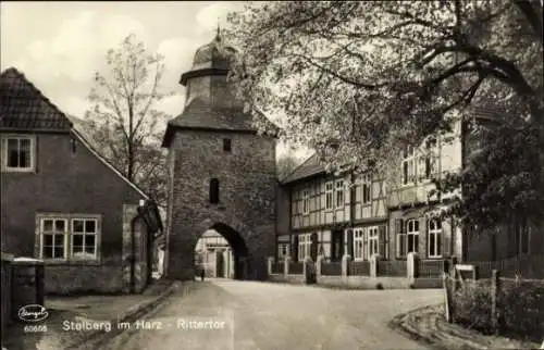 Ak Stolberg im Harz, Rittertor