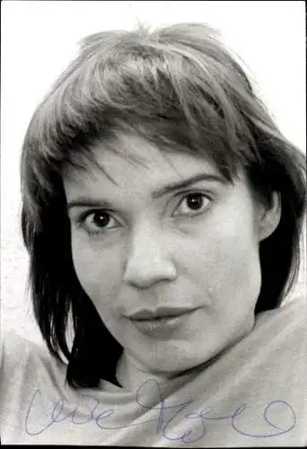 Ak Schauspielerin Ulrike Möckel, Portrait, Autogramm