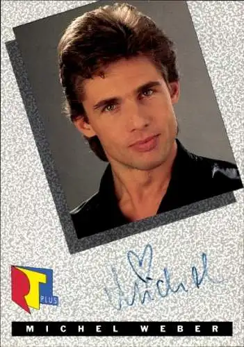 Ak Schauspieler Michael Weber, Portrait, RTL, Autogramm