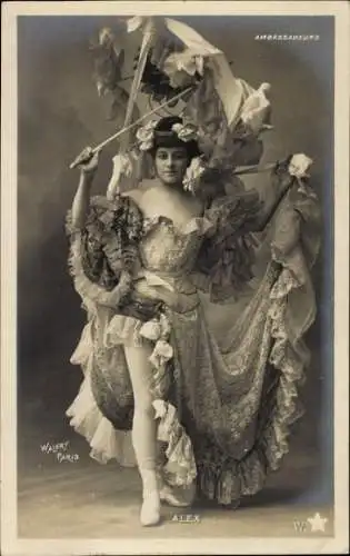 Ak Schauspielerin Alex, Portrait, Ambassadeurs
