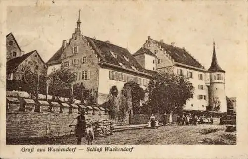 Ak Wachendorf Starzach in Württemberg, Schloss Wachendorf