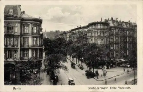 Ak Berlin Kreuzberg, Großbeerenstraße Ecke Yorckstraße