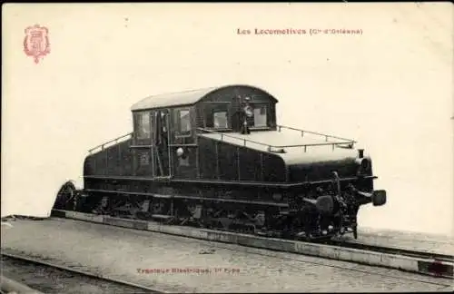 Ak-Eisenbahn, Lokomotive, Orléans, Elektrotraktor
