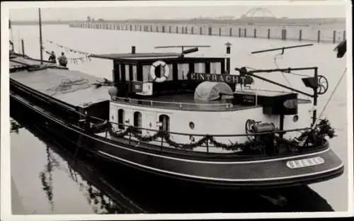 Foto Ak Dampfer Eintracht Bremen, Transport