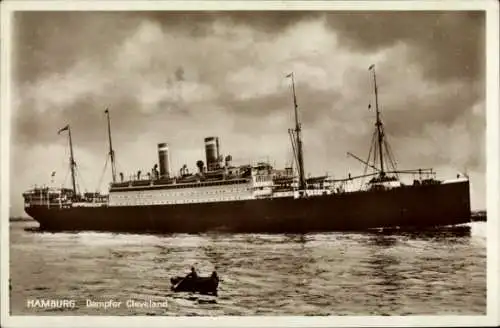 Ak Hamburg, Dampfer Cleveland, HAPAG