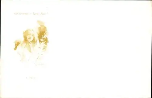 Künstler Ak Frauenbildnis, junge Frau