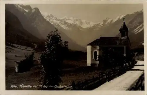 Ak Trins in Tirol, Kapelle im Gnschnitztal