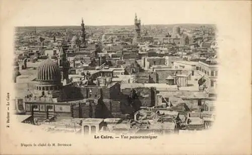 Ak Kairo Kairo Ägypten, Panorama