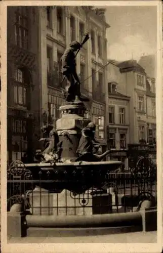 Ak Bonn am Rhein, Martinsbrunnen