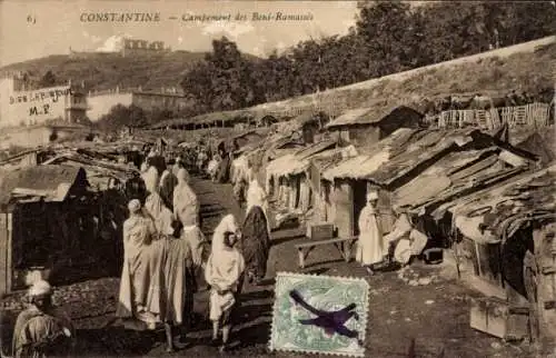 Ak Constantine, Algerien, Lager Beni-Ramasses
