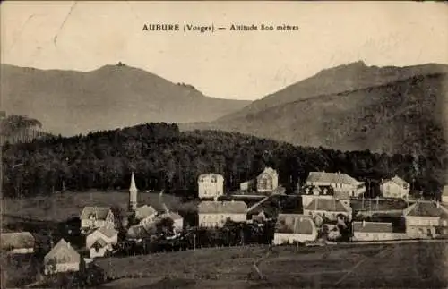 Ak Aubure Altweier Elsass Haut Rhin, Panorama