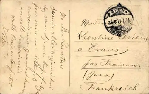 Ak Straßburg Elsass Bas Rhin, Kaiserpalast