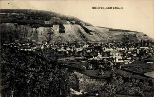 Ak Guebwiller Gebweiler Elsass Haut Rhin, Panorama