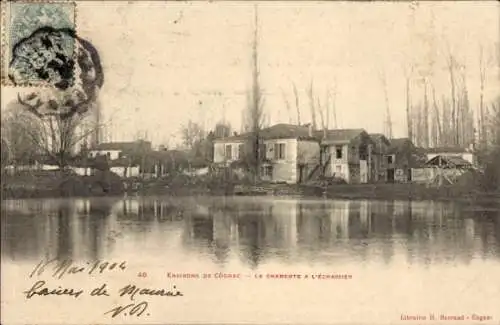 Ak Cognac Charente, La Charente à l’Echassier