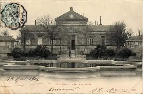 Ak Cognac Charente, Palais de Justice