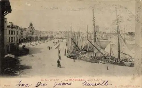 Ak La Rochelle Charente Maritime, Cours Richard