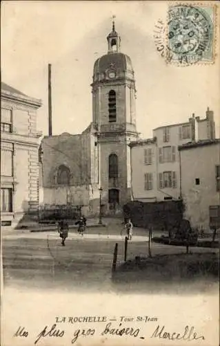 Ak La Rochelle Charente Maritime, Tour Saint Jean