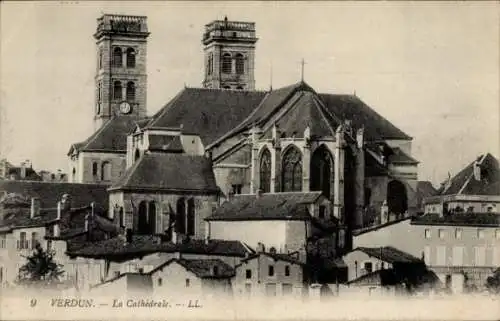 Ak Verdun Maas, Kathedrale