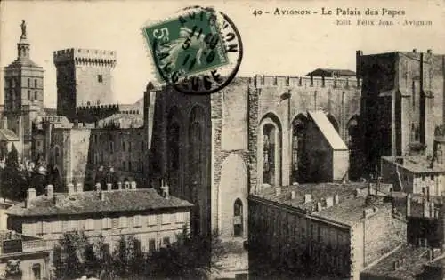 Ak Avignon-Vaucluse, Papstpalast
