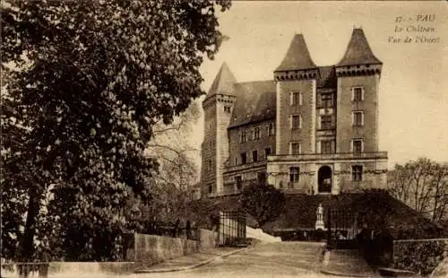 Ak Pau Pyrénées-Atlantiques, Schloss