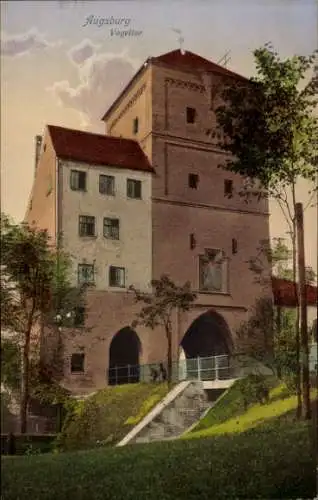 Ak Augsburg in Schwaben, Vogeltor